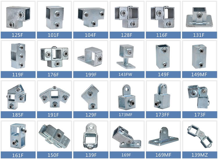 Cast Iron Square Connectors type